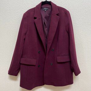 Talbots Burgundy Blazer
